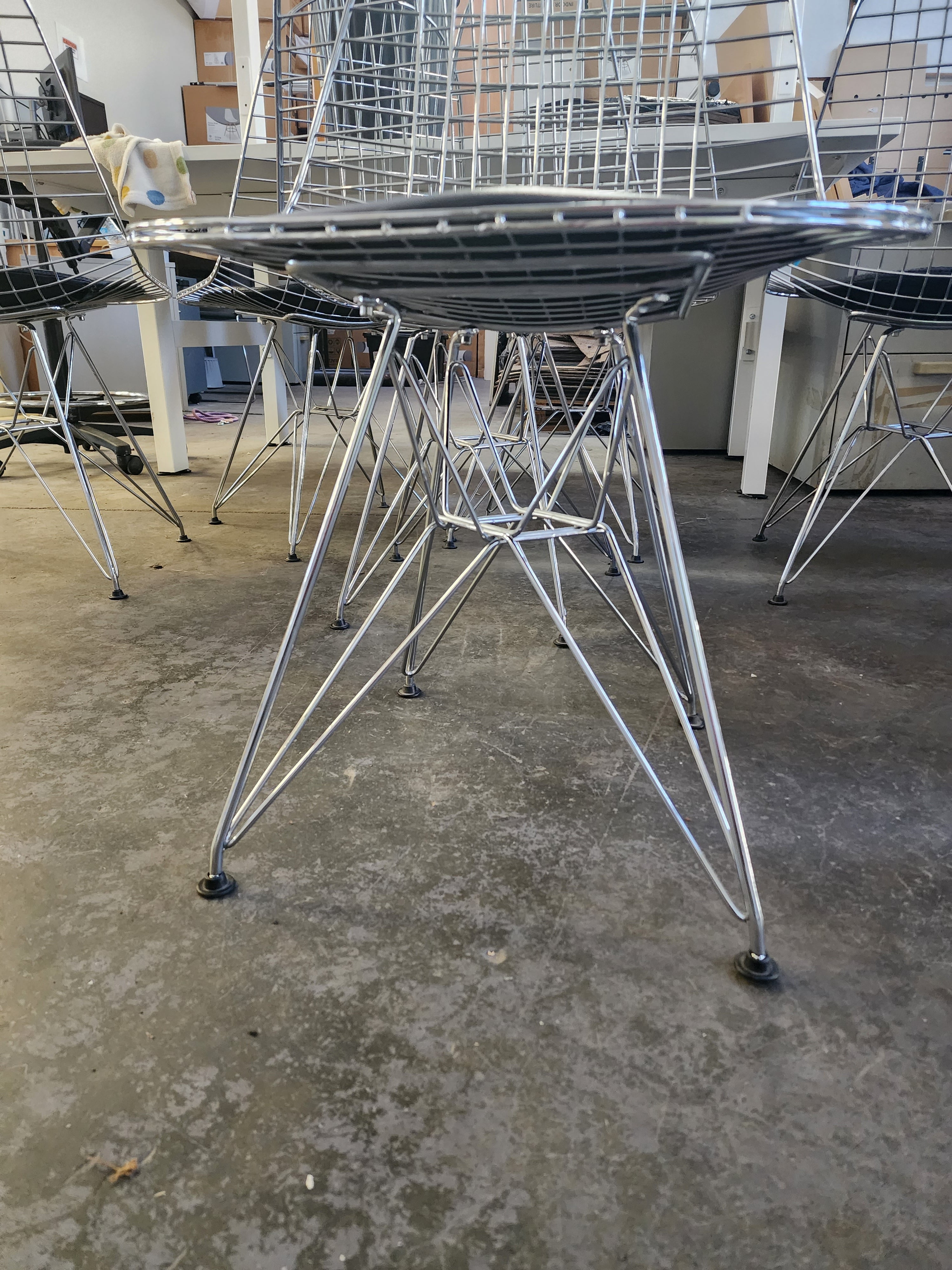 Metal-Reception Chairs