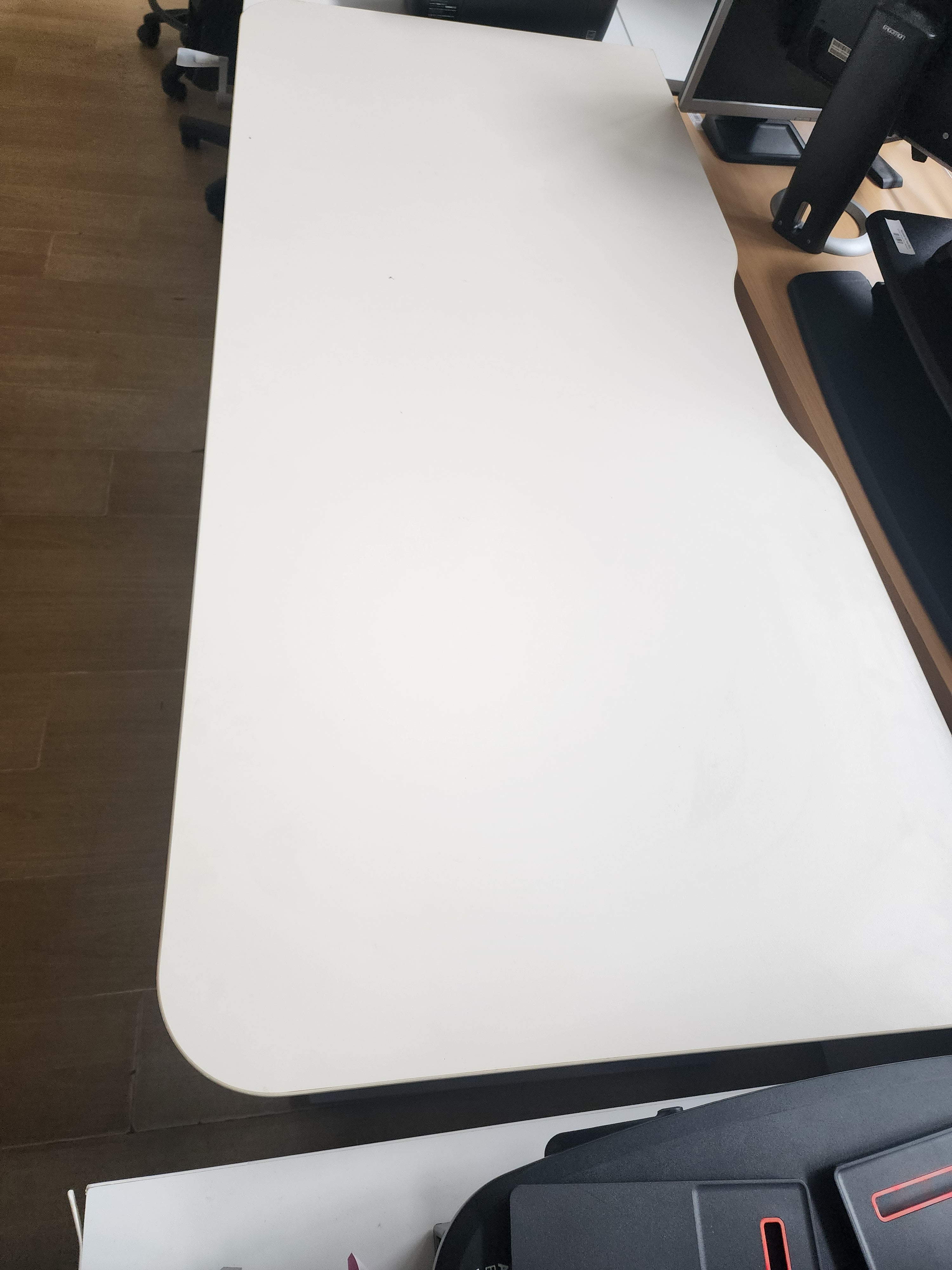 Adjustable Desk-Off White