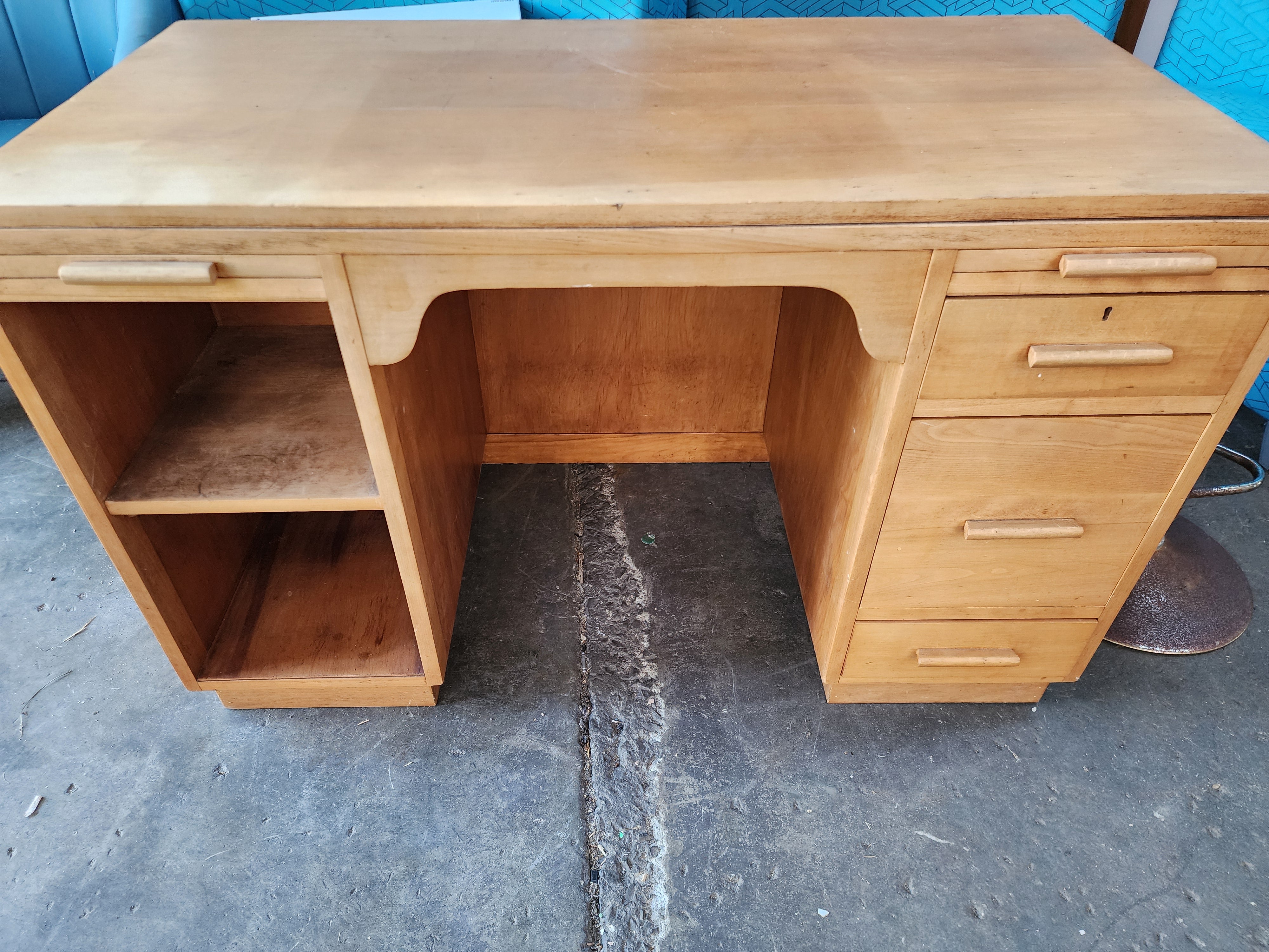 Desk With Storage