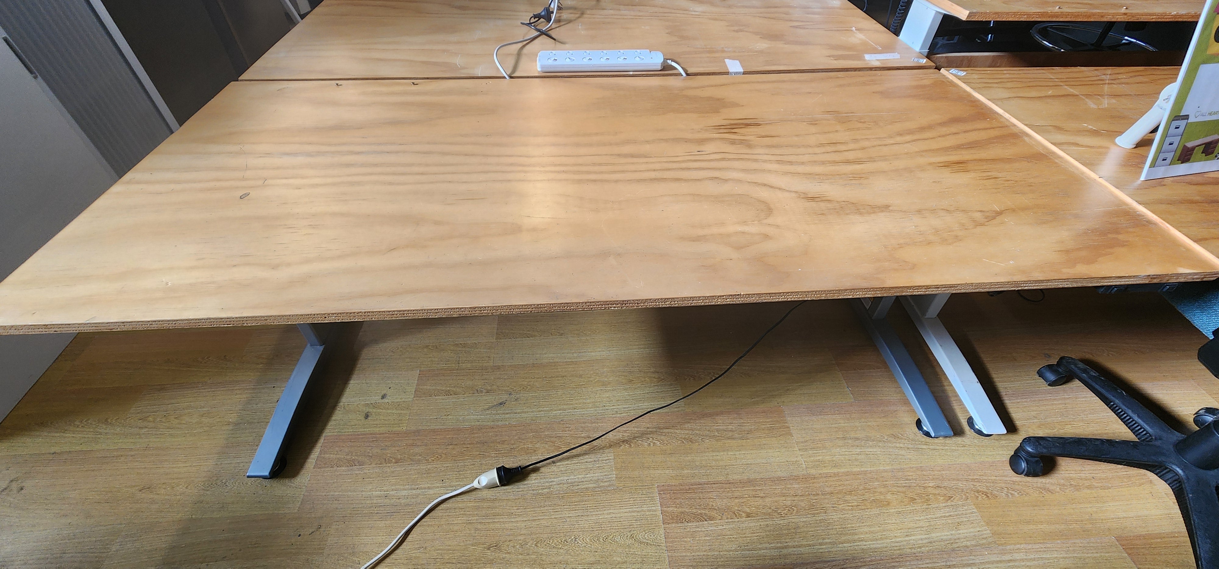 Electric Desk-Wooden Top