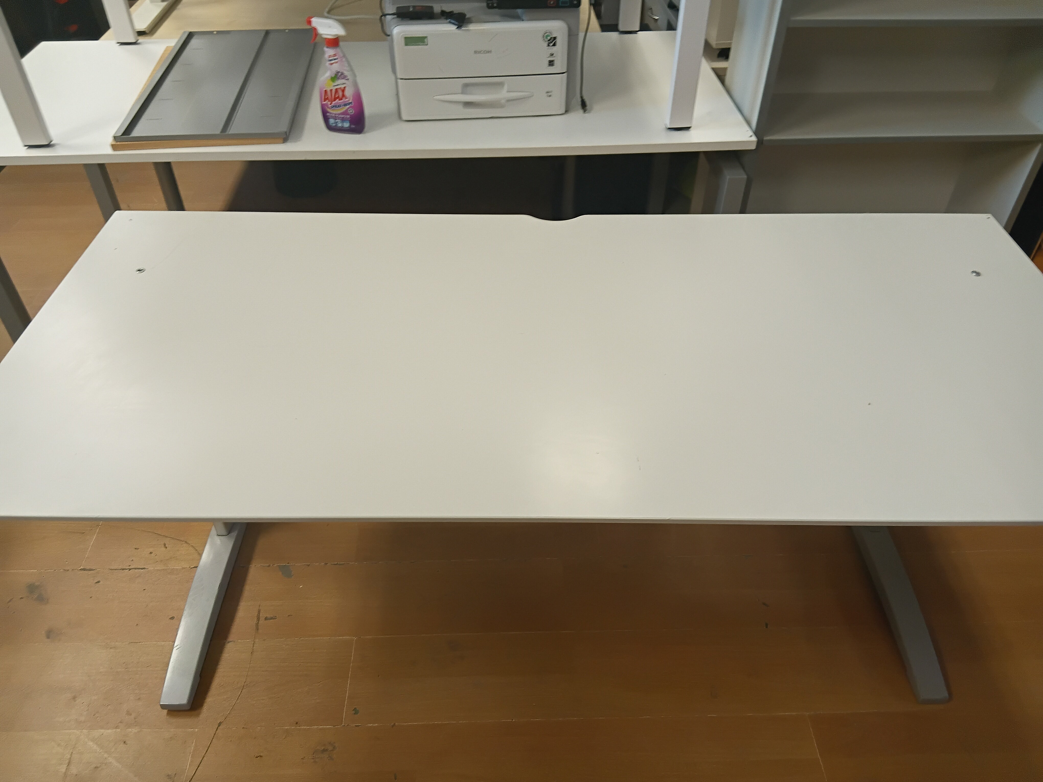 Allen Key Adjust Desk-Gray