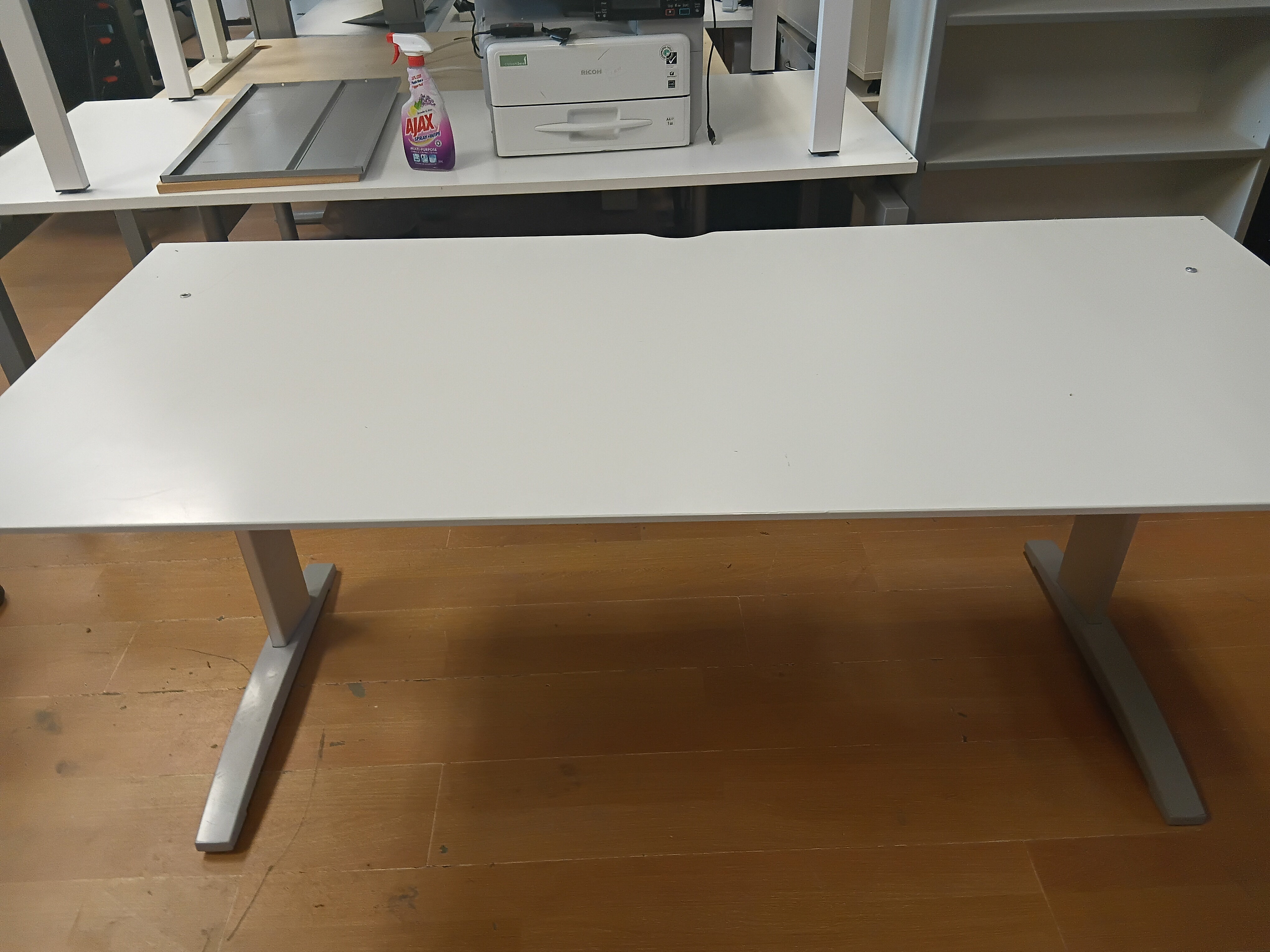 Allen Key Adjust Desk-Gray
