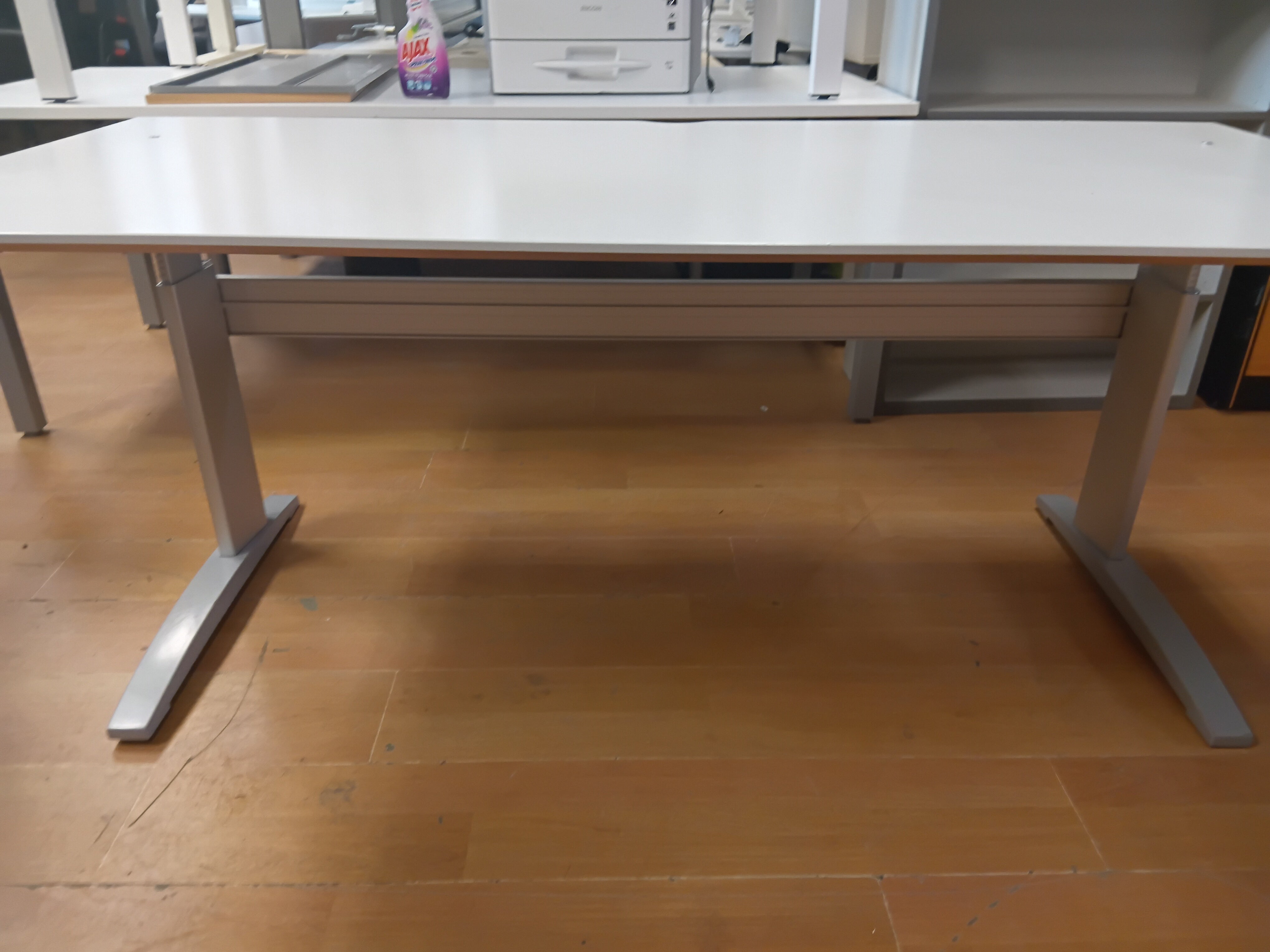 Allen Key Adjust Desk-Gray