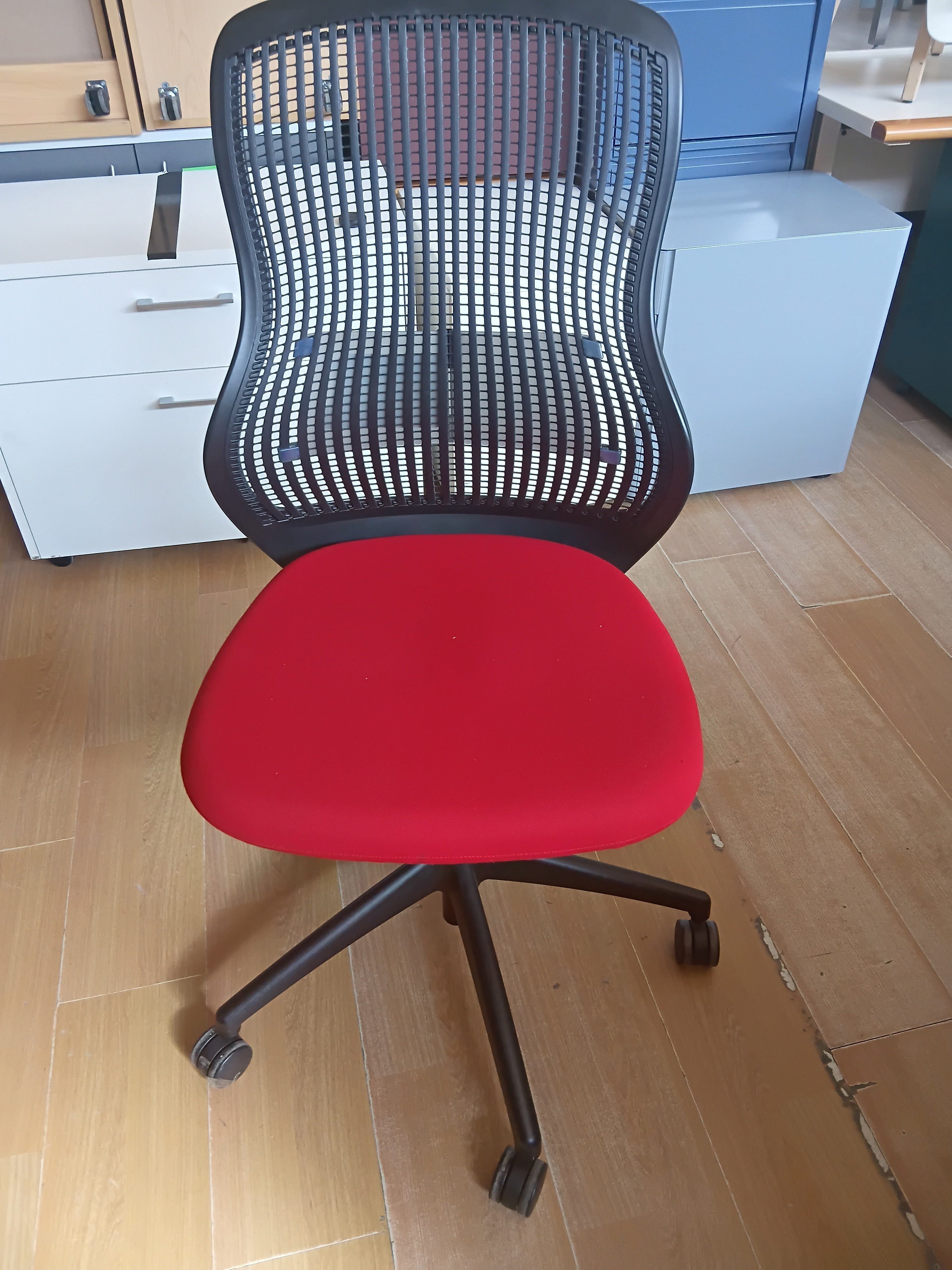 Knoll Office Chair-Red