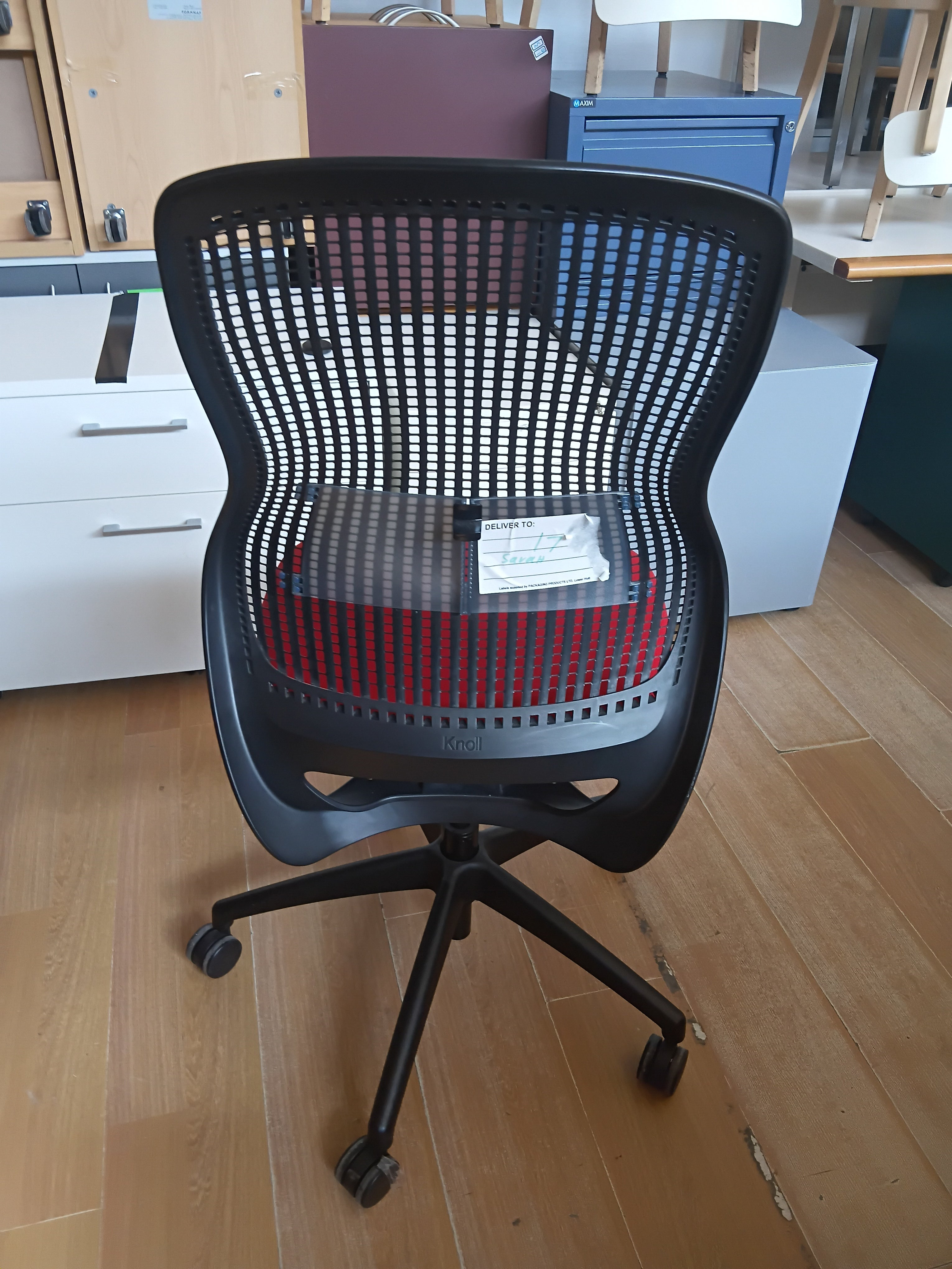 Knoll Office Chair-Red