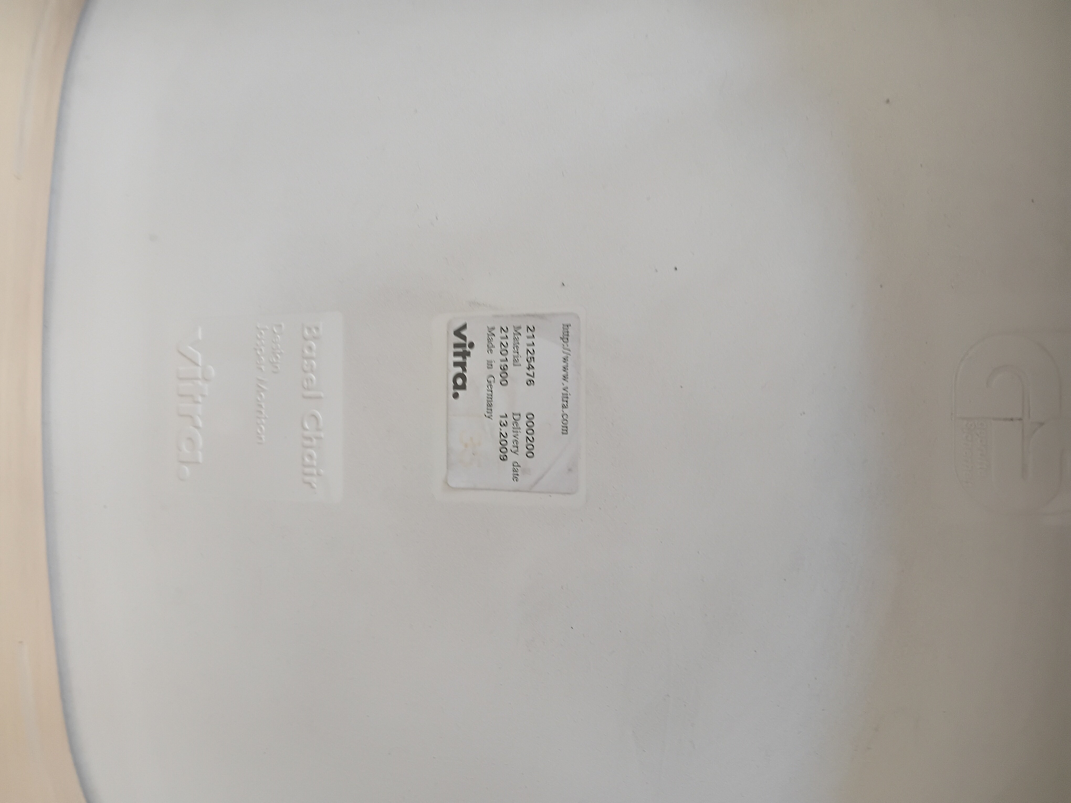Vitra Basel Chair-White